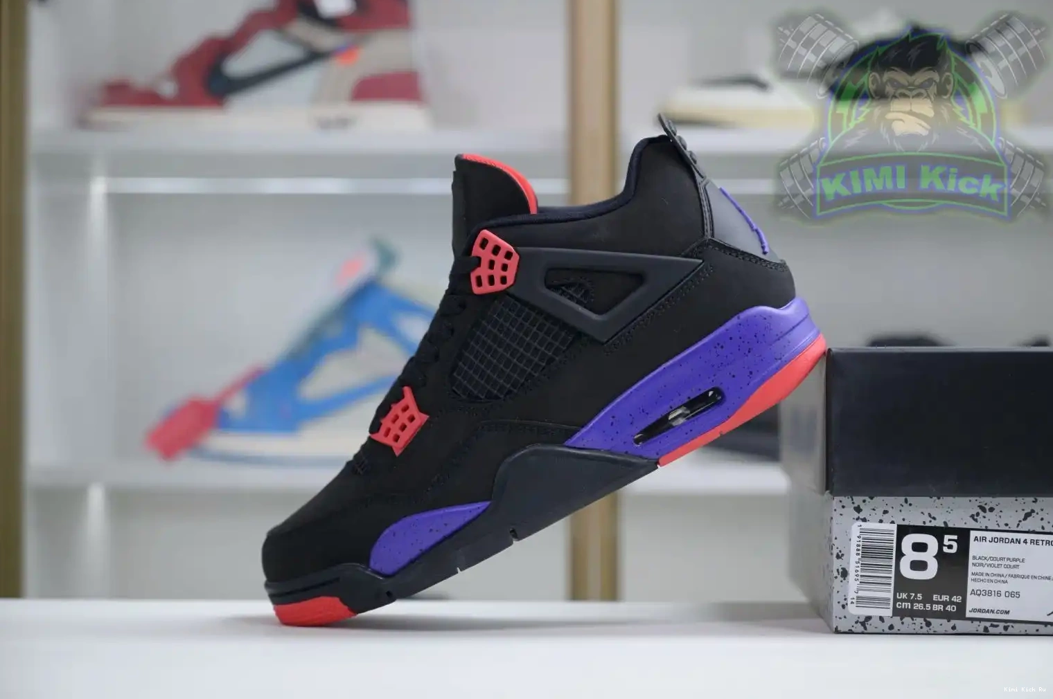 Jordan Kimikick 4 Jordan nrg raptors Air （2018） retro 0713